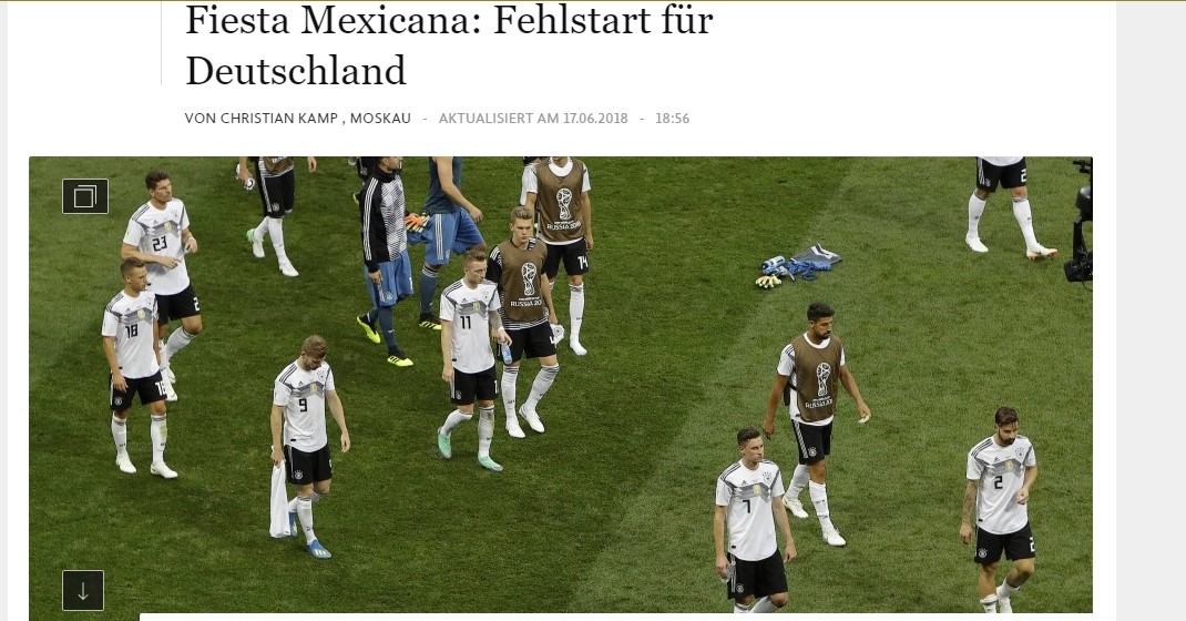 Así reaccionaron los medios internacionales con la victoria de México - reacciones-medios-mexico-alemania-faz