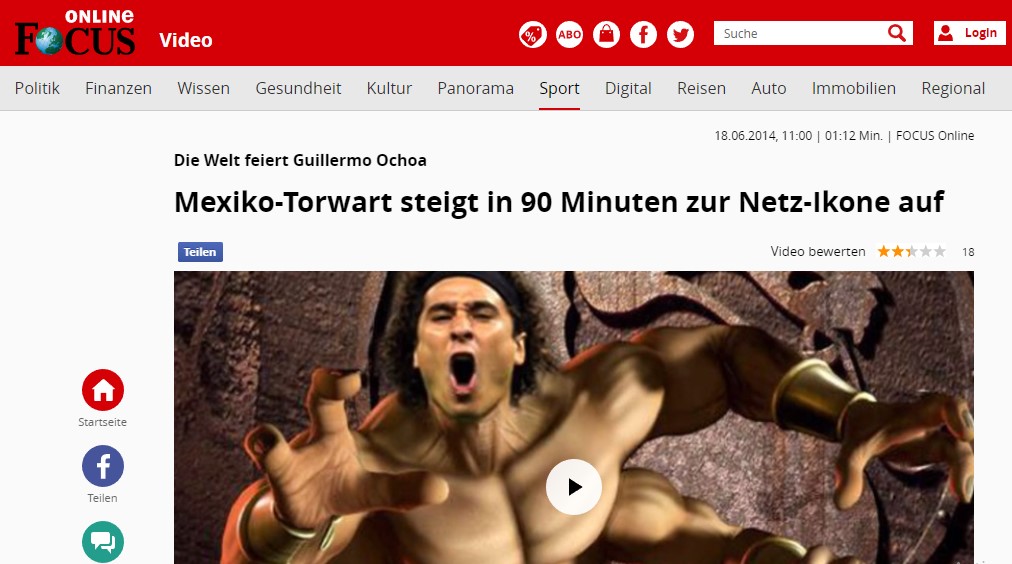 Así reaccionaron los medios internacionales con la victoria de México - reacciones-medios-mexico-alemania-focus