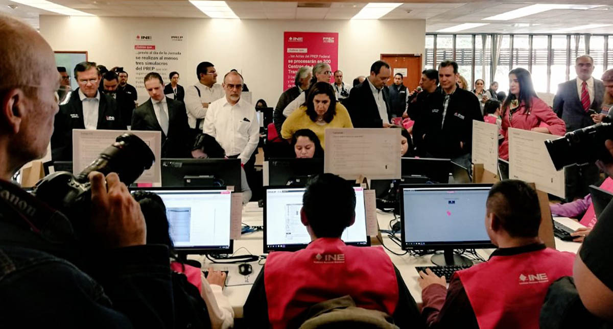 Realizan con éxito simulacro del PREP para elecciones del 1 de julio - realizan-con-exito-simulacro-del-prep