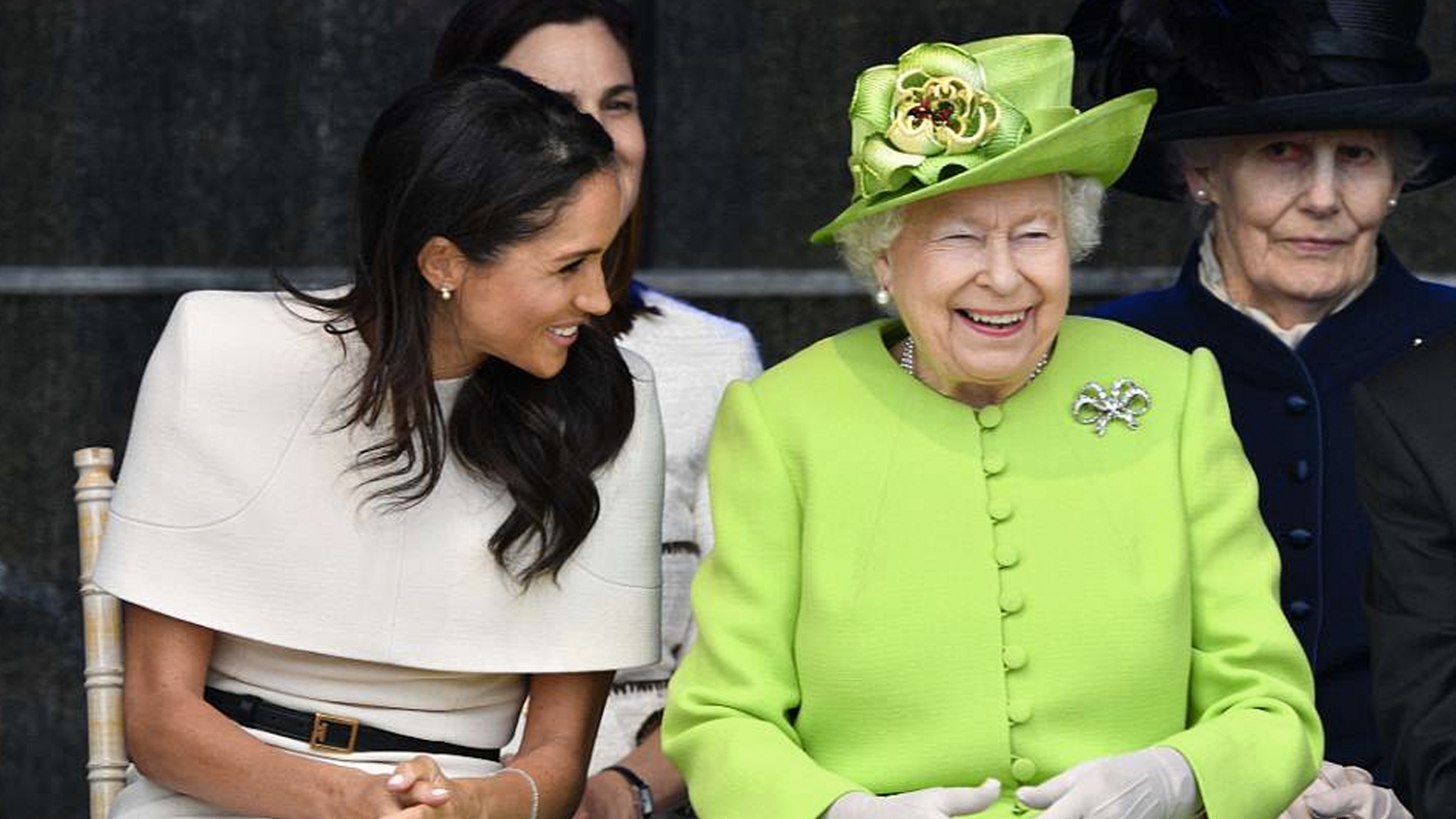 #Video La primera salida de Meghan Markle y la reina Isabel juntas