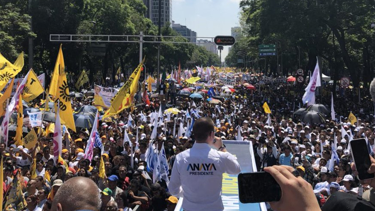 Anaya promete castigar corrupción e impunidad Anaya promete castigar corrupción e impunidad