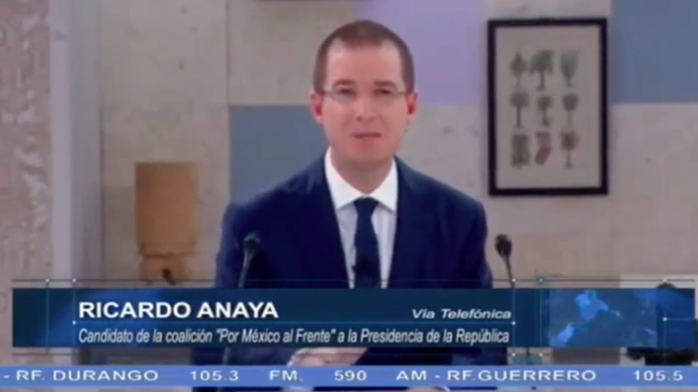 Riobóo es el contratista favorito de AMLO: Anaya