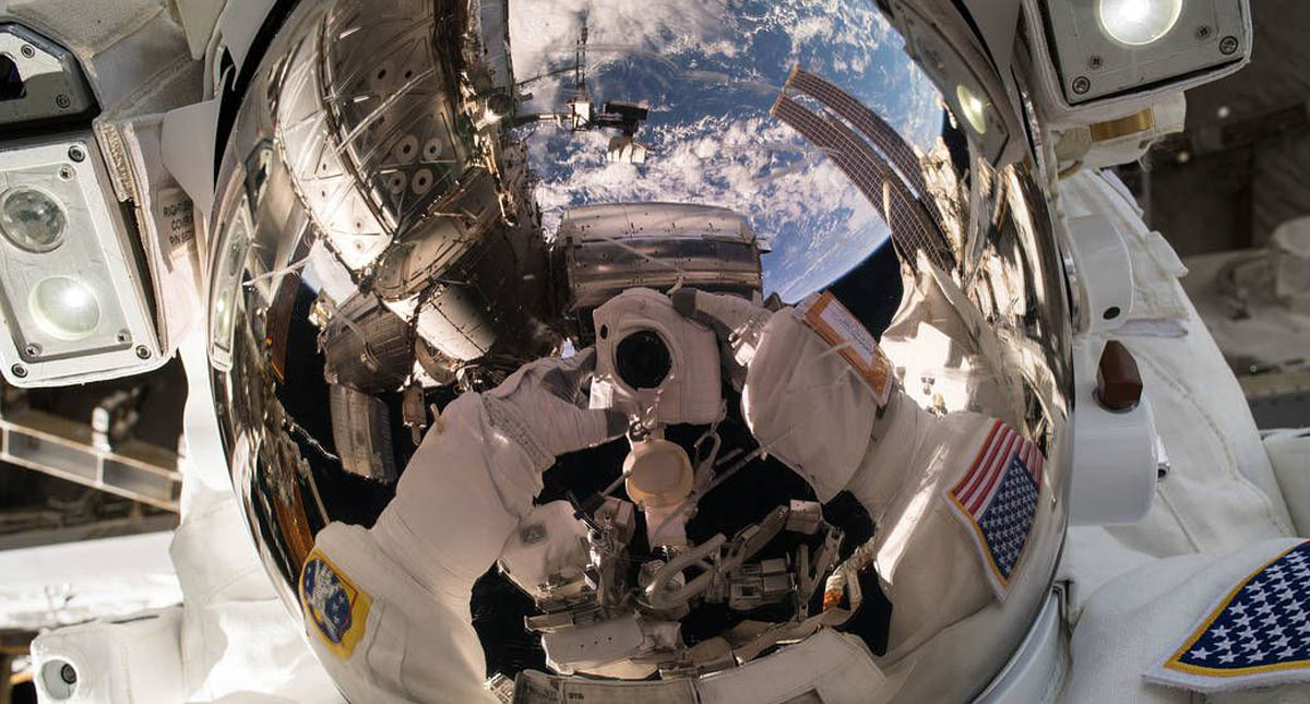 Top 8 de las mejores selfies de los astronautas - ricky-arnold