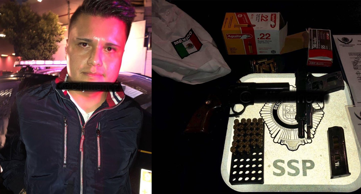 Detienen a siete por disparos en la Roma, presumen influencias