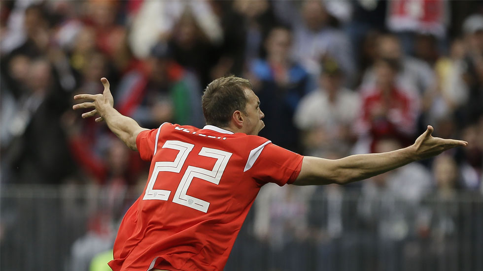 Rusia arranca con el pie derecho goleando a Arabia Saudita