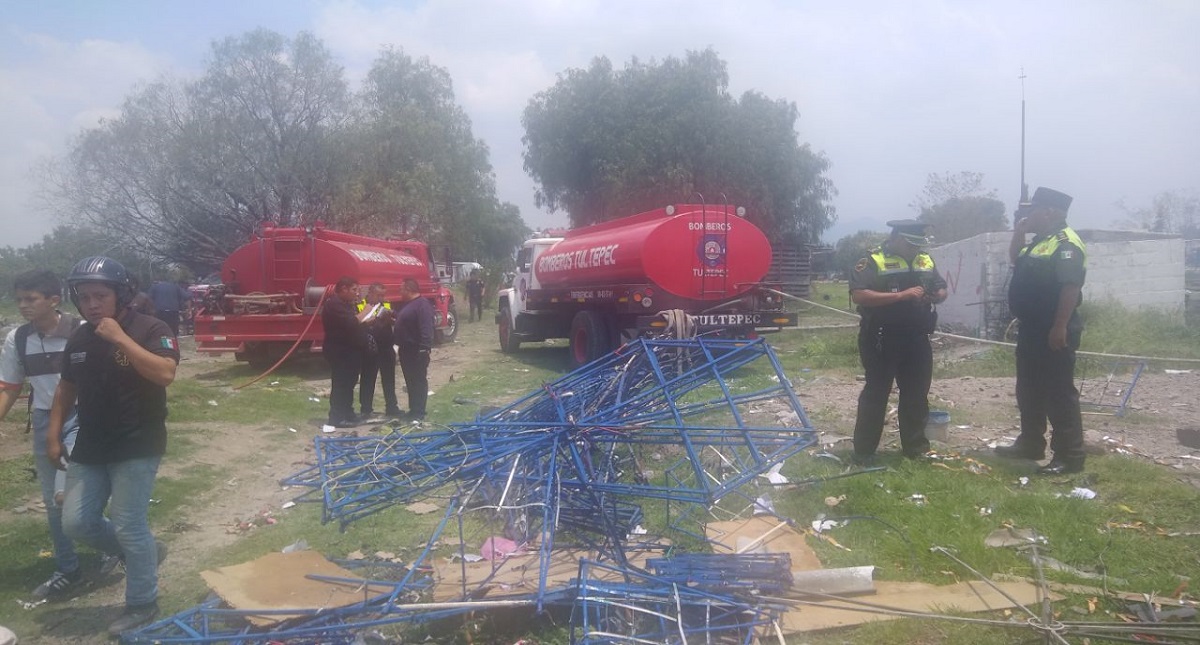 Explosión en Tultepec deja al menos un muerto - se-registra-explosion-en-tultepec-edomex