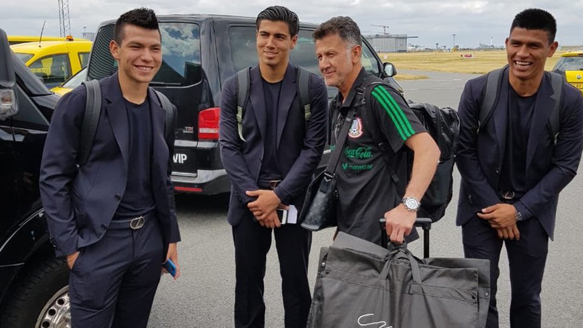 La Selección Mexicana aterriza en Rusia