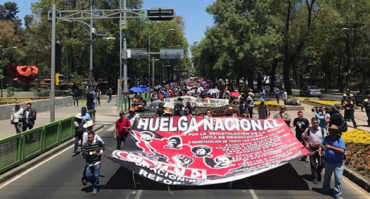 SEP descontará a maestros que marcharon en Ciudad de México