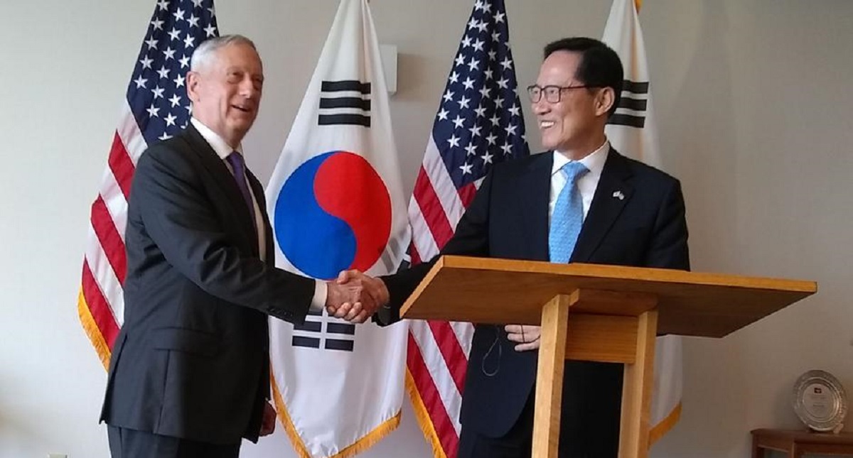 EE.UU. y Corea del Sur darán confianza a Norcorea para desnuclearización - song-young-moo-y-james-mattis