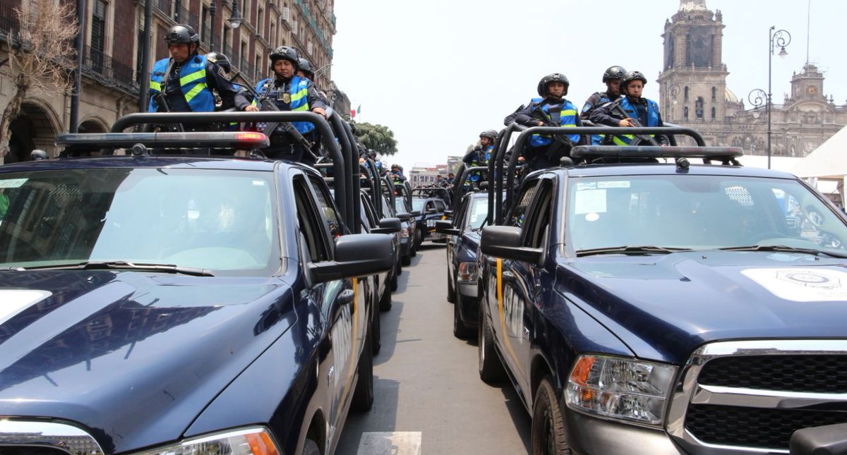 Buscan erradicar narcomenudeo en la Ciudad de México con media policía