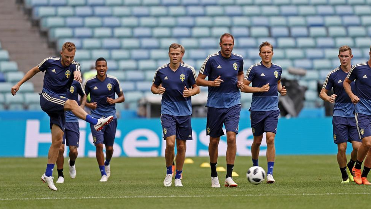 Suecia pierde a cuatro jugadores para el partido contra Alemania