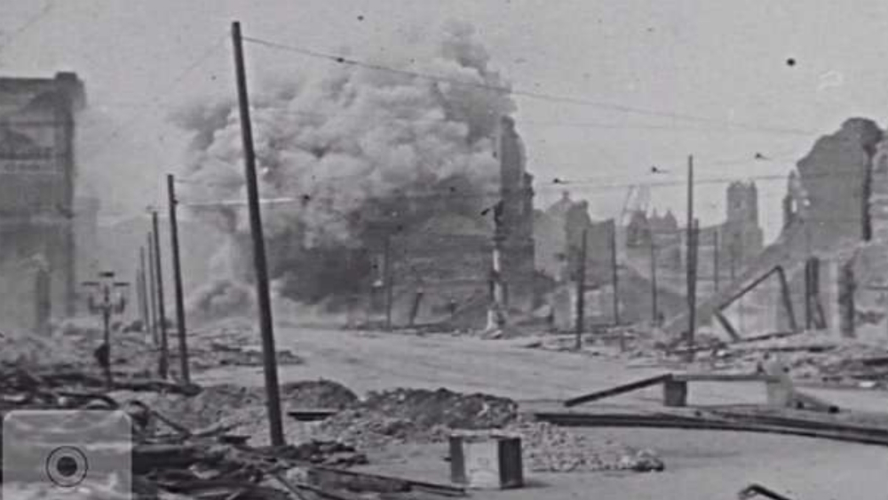 #Video Muestran filme inédito sobre devastación del terremoto de 1906 en San Francisco