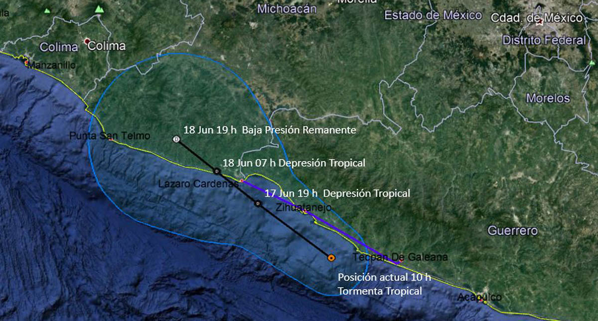 Tormenta tropical Carlotta afectará con lluvias intensas a México - tormenta-tropical-carlotta-4