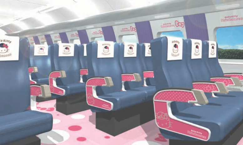#VIDEO El próximo tren bala inspirado en Hello Kitty - tren-bala-japon-hello-kitty-5