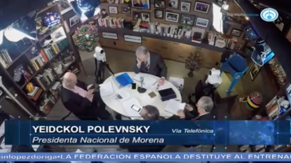 Hijo de López Obrador no le gritó cerdo a Anaya: Polevnsky
