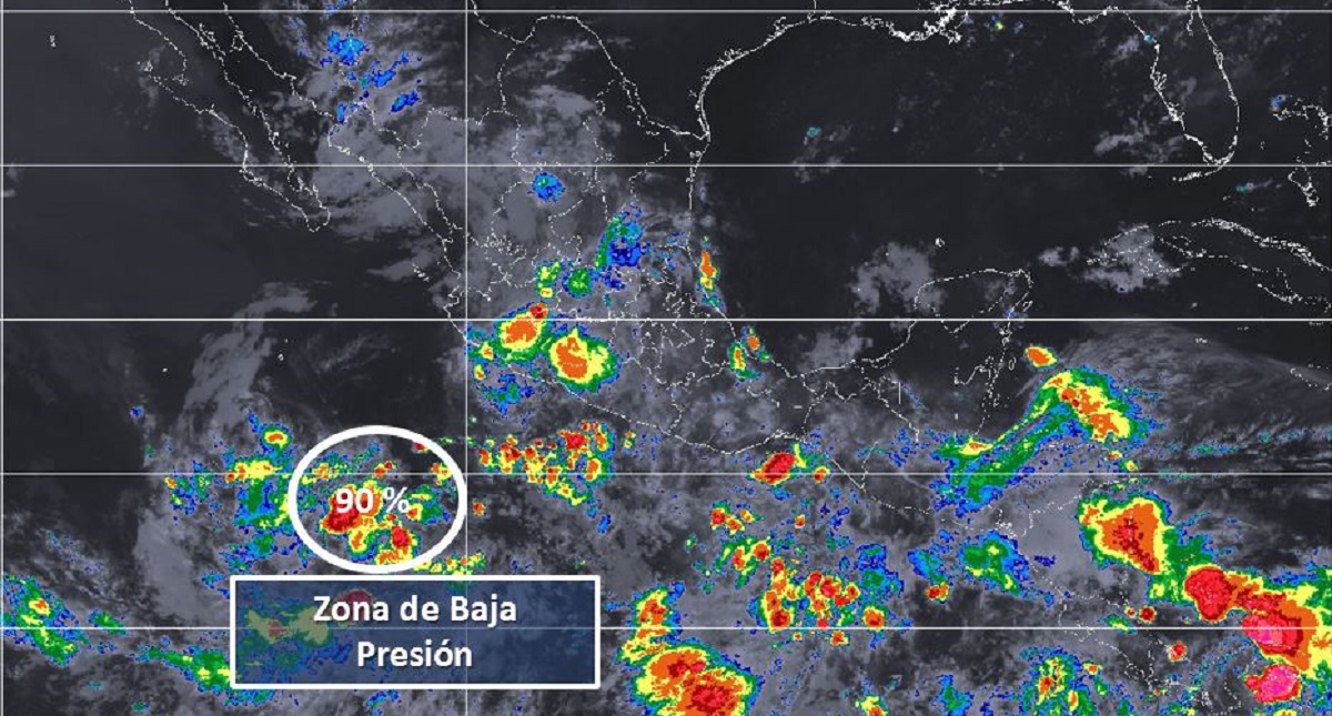 Zona de baja presión en Michoacán podría convertirse en ciclón - zona-de-baja-presion-en-michoacan-podria-convertirse-en-ciclon