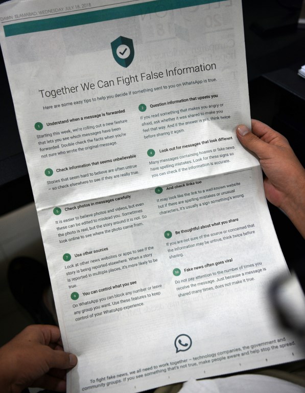 WhatsApp limita reenvíos de mensajes para evitar falsos rumores - 000-17s04m