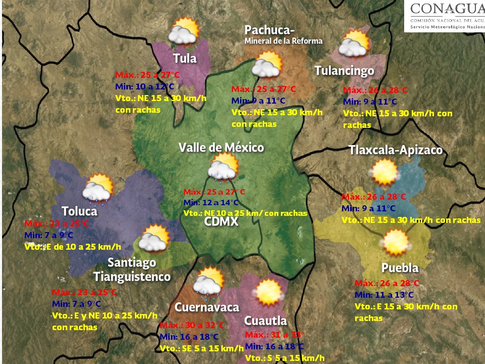 Lluvias afectarán la mayor parte del país - 2207-3