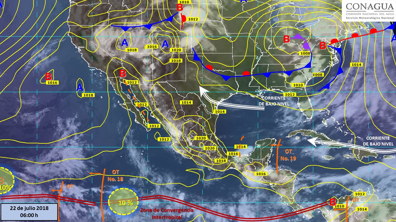Lluvias afectarán la mayor parte del país - 2207