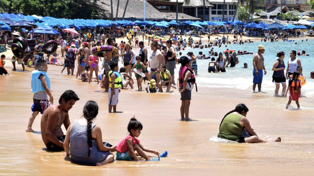 Ocupación hotelera en Guerrero registra casi 90 por ciento