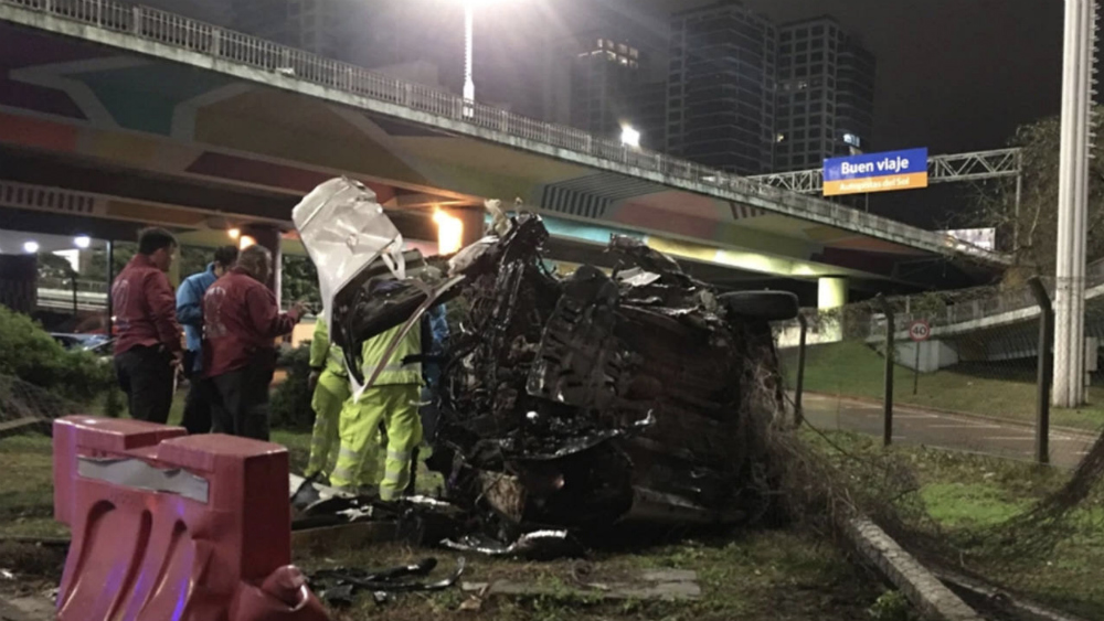 #Video Fuerte accidente vial en Argentina