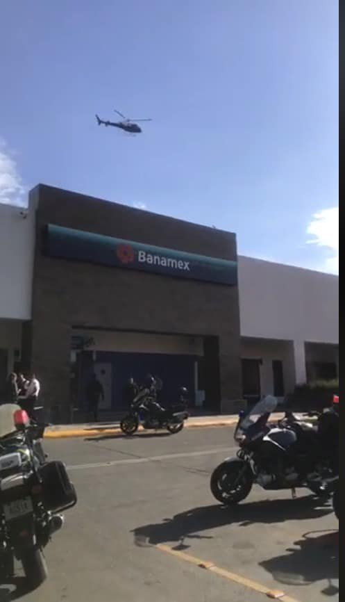 Sujeto asalta banco en Aguascalientes con granada en mano - aguascalientes-asalto-banco-granada-2