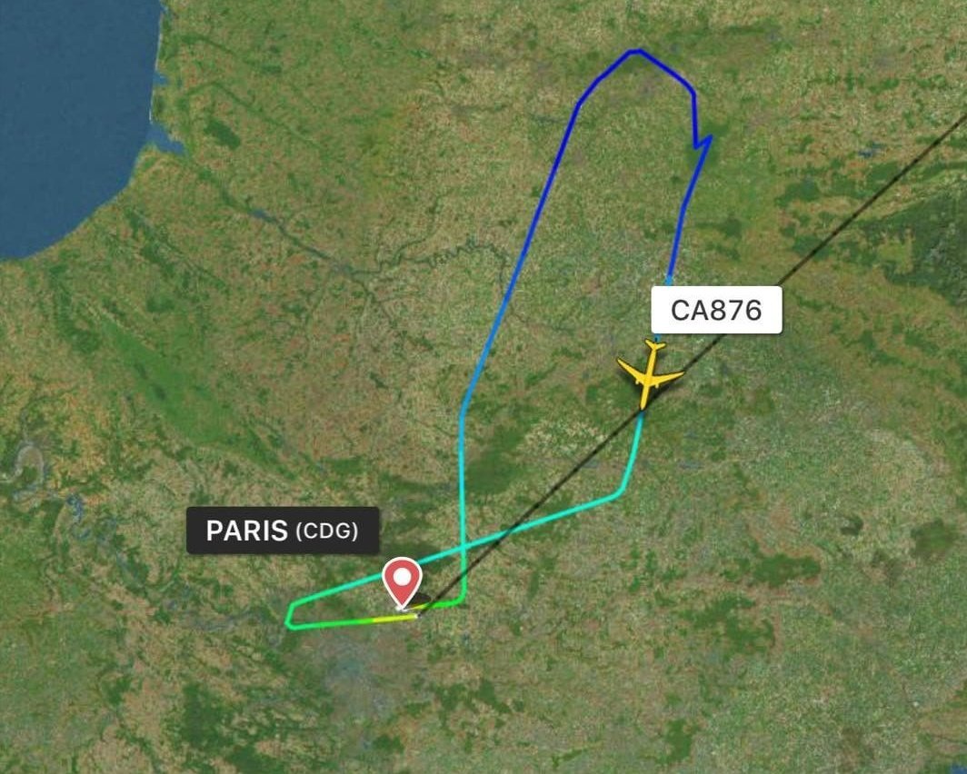 Vuelo de Air China regresa a París tras amenaza terrorista - air-china-paris