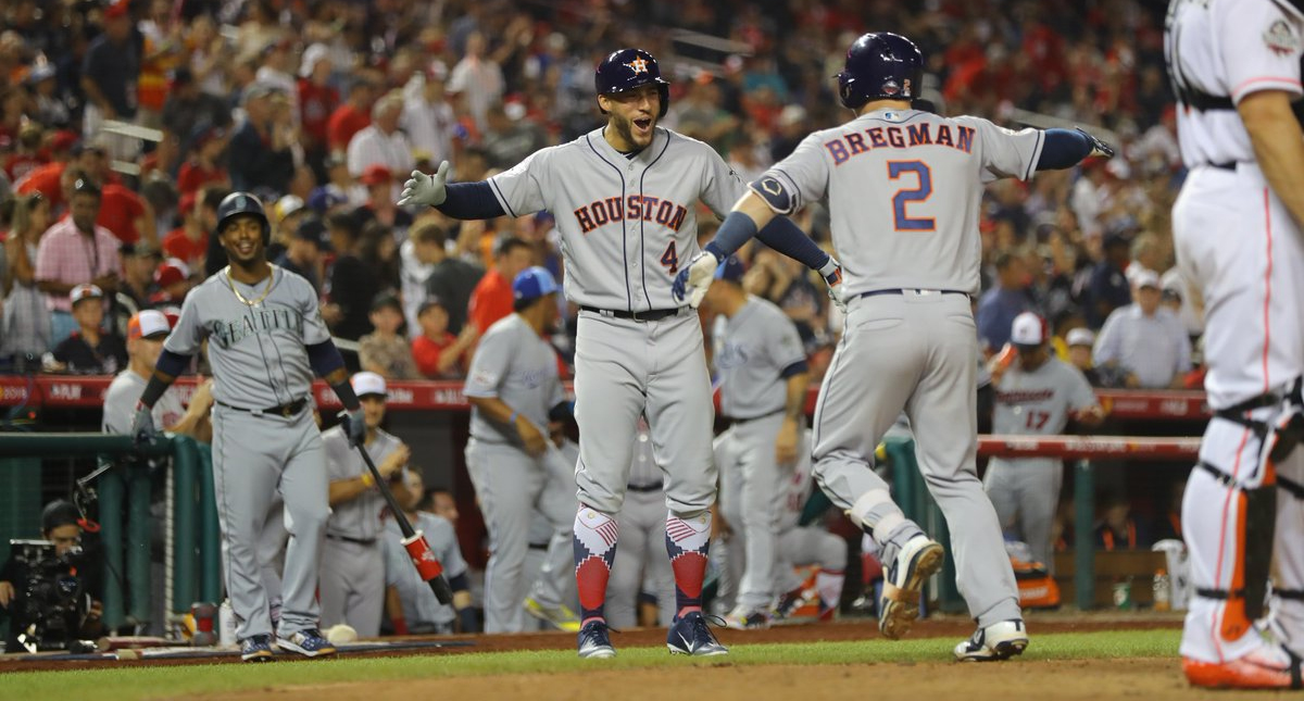 Liga Americana vence a la Nacional en el Juego de Estrellas 8 por 6