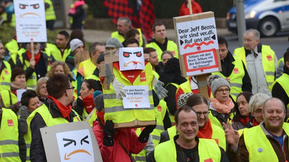 Huelga en Amazon por Prime Day en Europa