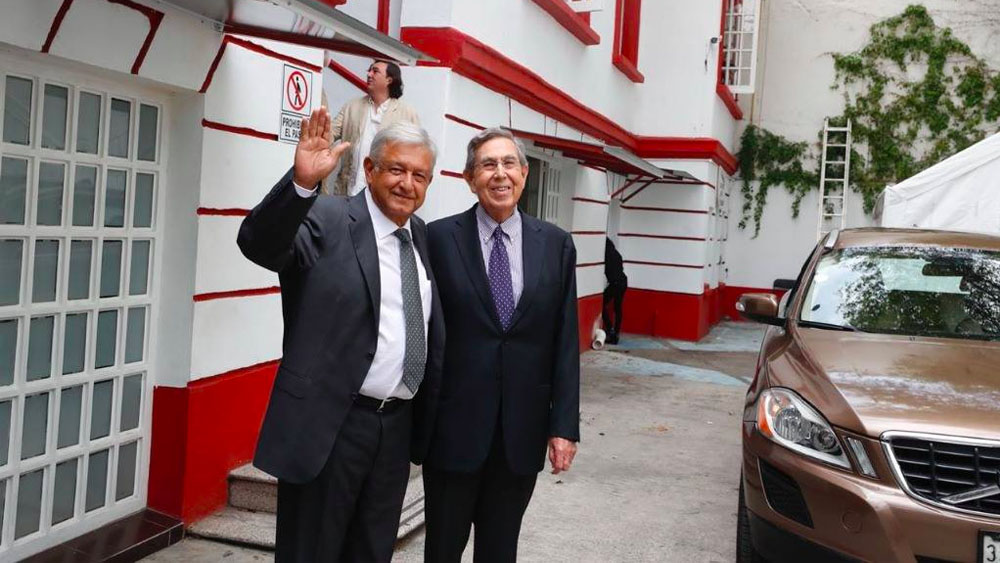 López Obrador se reúne con Cárdenas previo a encuentro con EPN López Obrador se reúne con Cárdenas previo a encuentro con EPN
