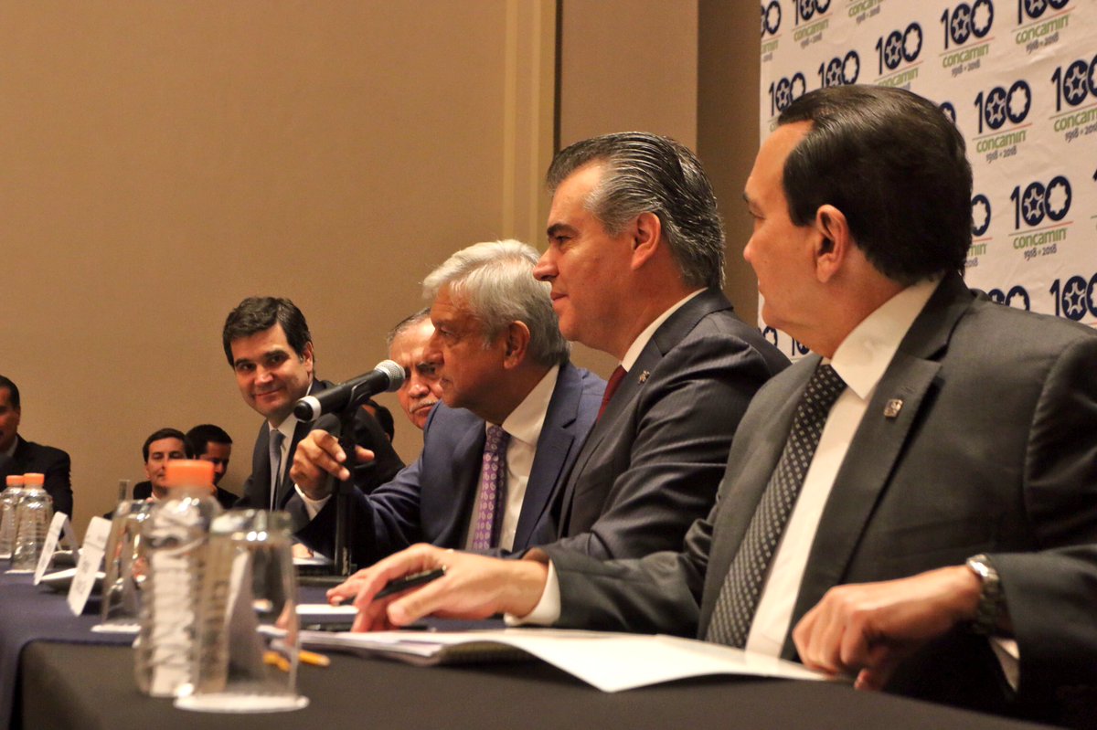 No aumentaremos impuestos. Se bajará IVA e ISR en zona fronteriza: AMLO - amlo-concamin2