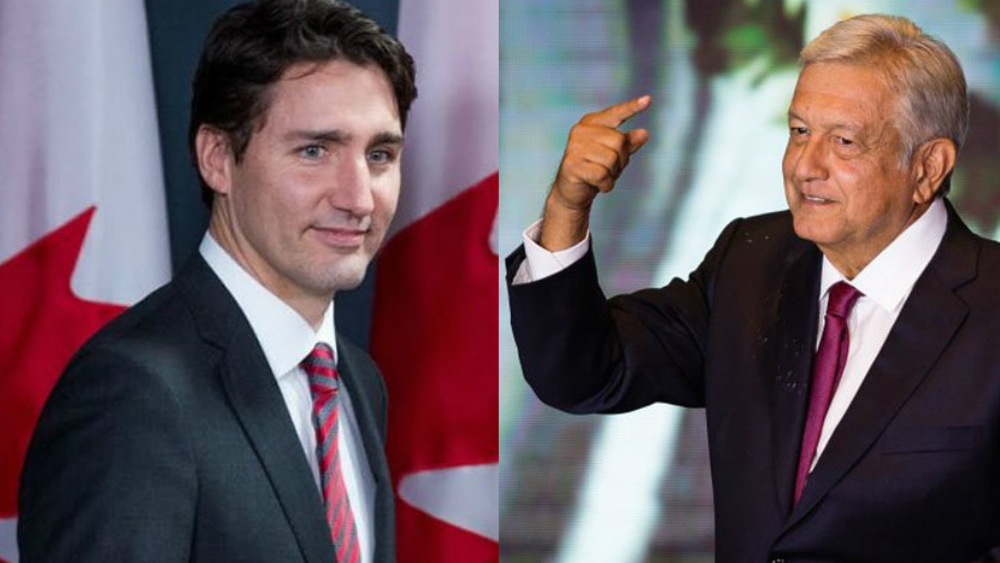 Primer ministro canadiense conversa con AMLO; TLCAN es “prioridad”