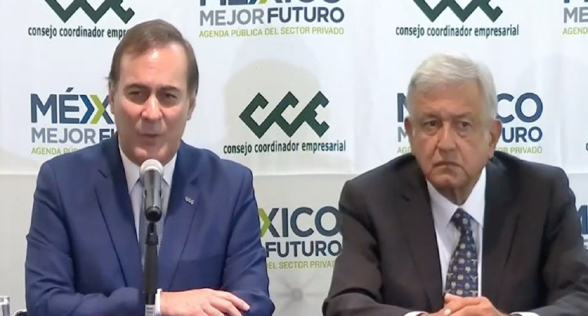 Hay confianza mutua entre empresarios y nuevo gobierno: AMLO - amlo-y-cce
