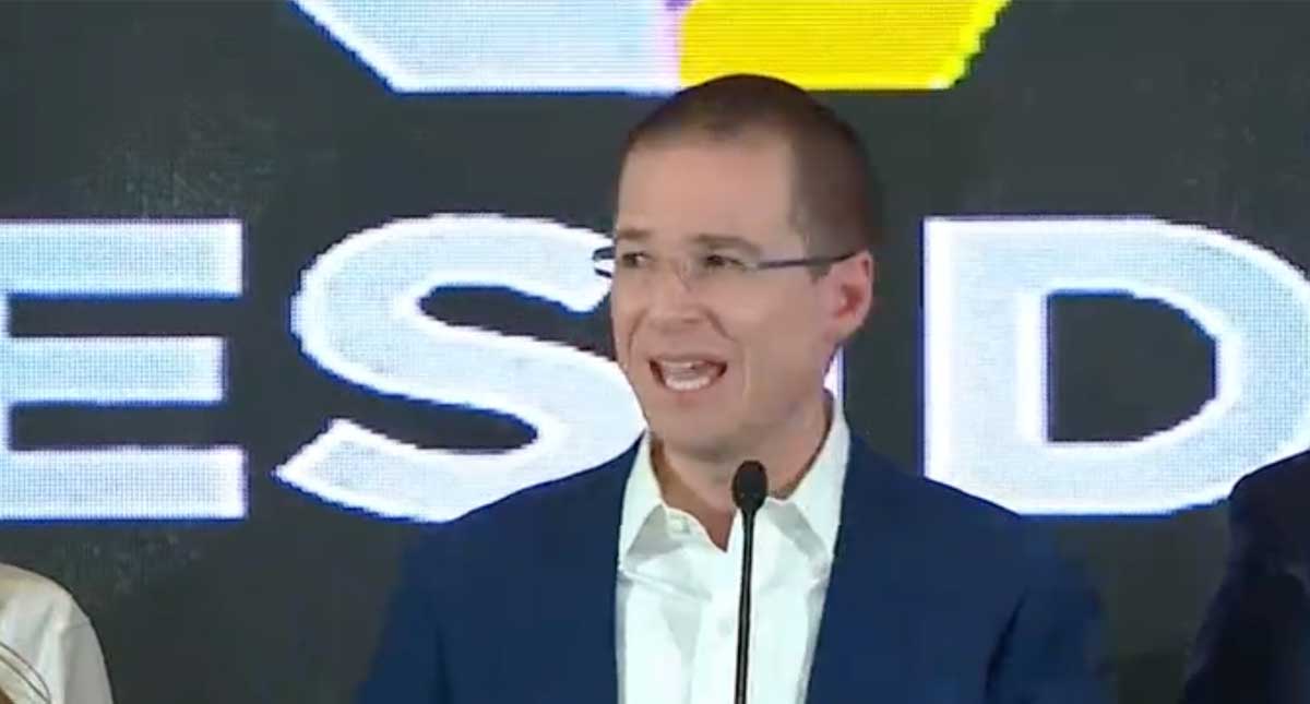 Ricardo Anaya reconoce triunfo de AMLO