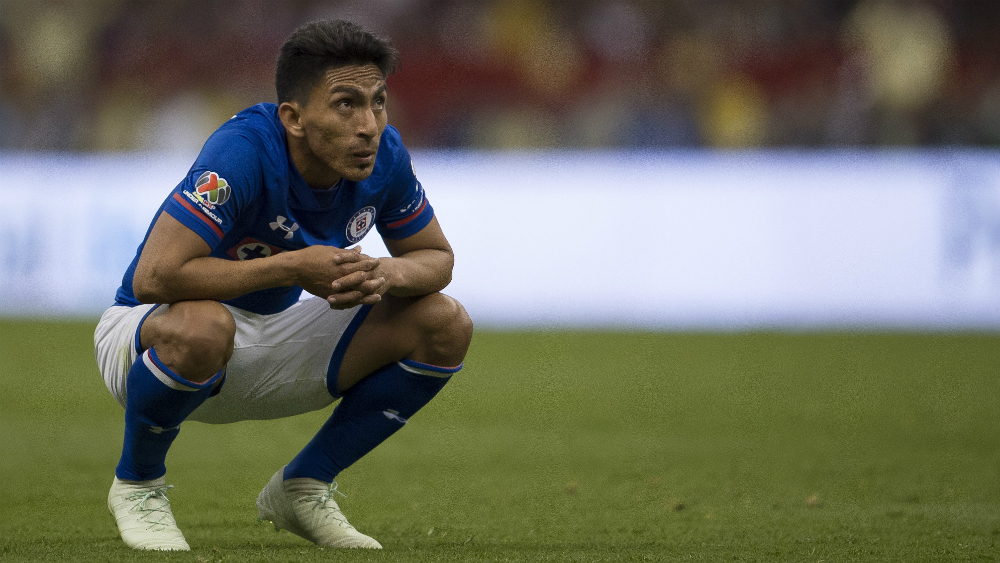 Ángel Mena no jugará la fecha 1 con Cruz Azul