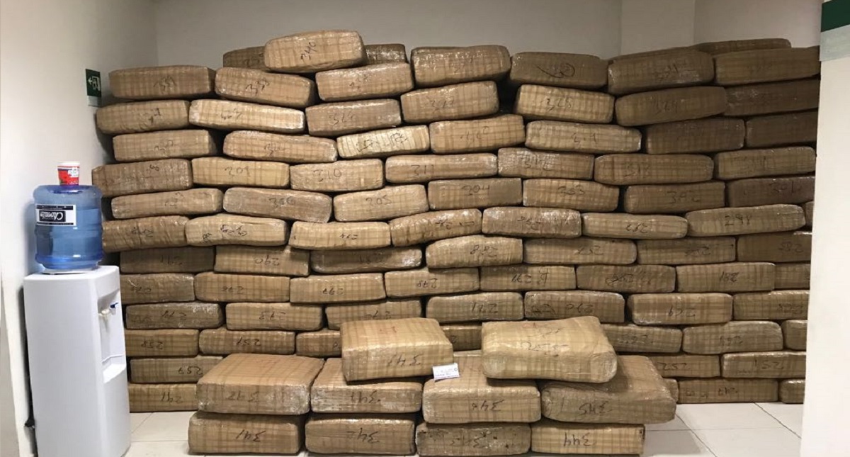 #Video Aseguran 3.5 toneladas de mariguana en Tamaulipas