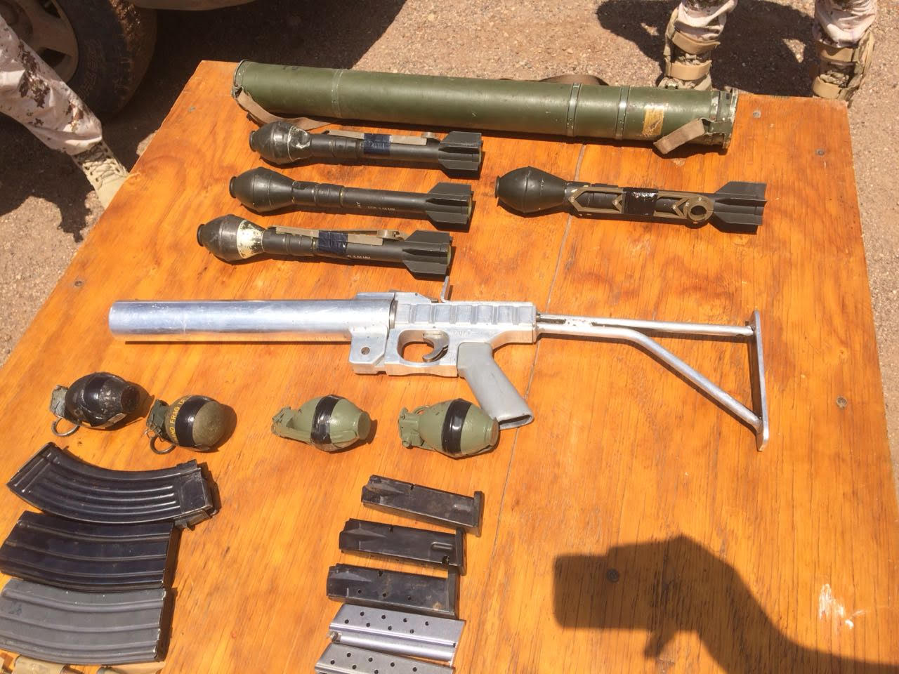 Militares aseguran armas y vehículos tras ataque armado en Sonora - ataque-militares-sonora2