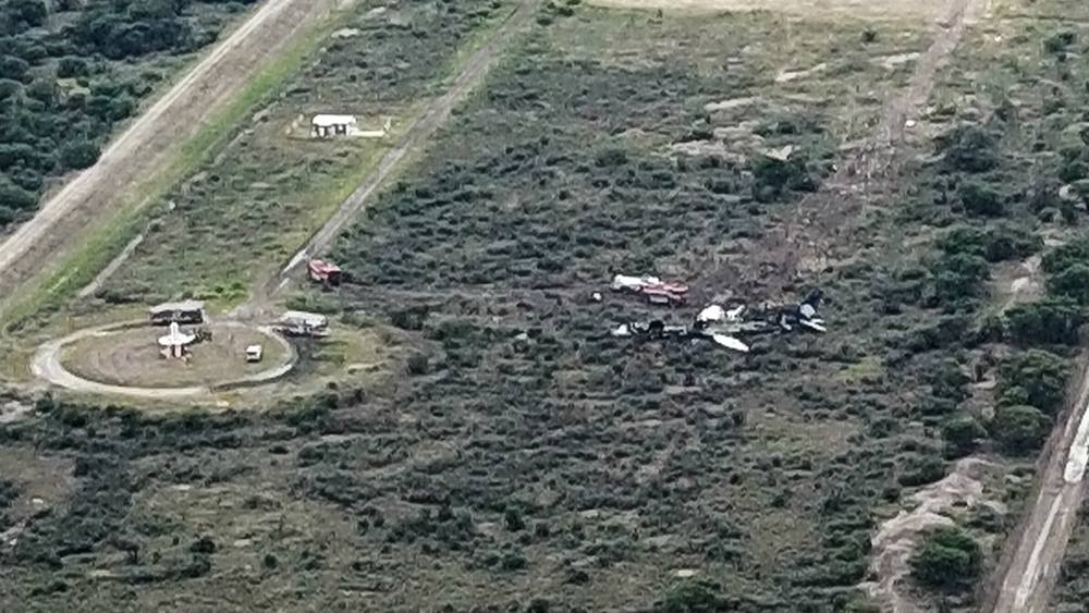 Concluyen trabajos preliminares de campo del accidente aéreo en Durango - avion-durango-aerea