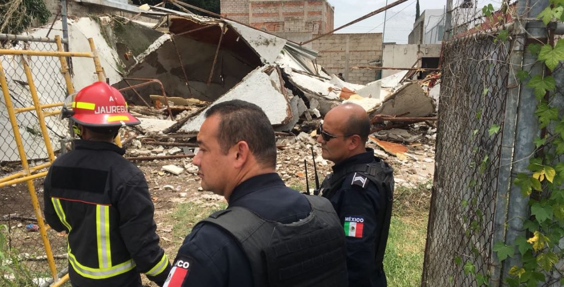 Barda aplasta y mata a hombre en Zapopan - bardaint