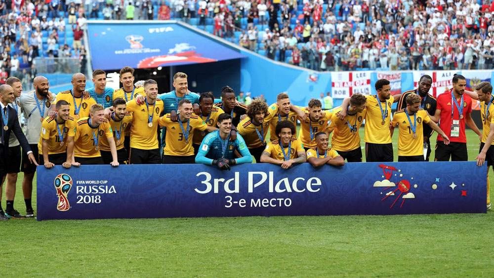 Bélgica gana 2-0 a Inglaterra y se queda con el tercer lugar del Mundial