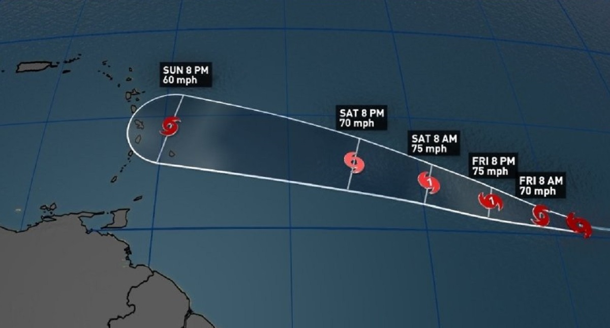 Surge "Beryl" como primer huracán del Atlántico - beryl