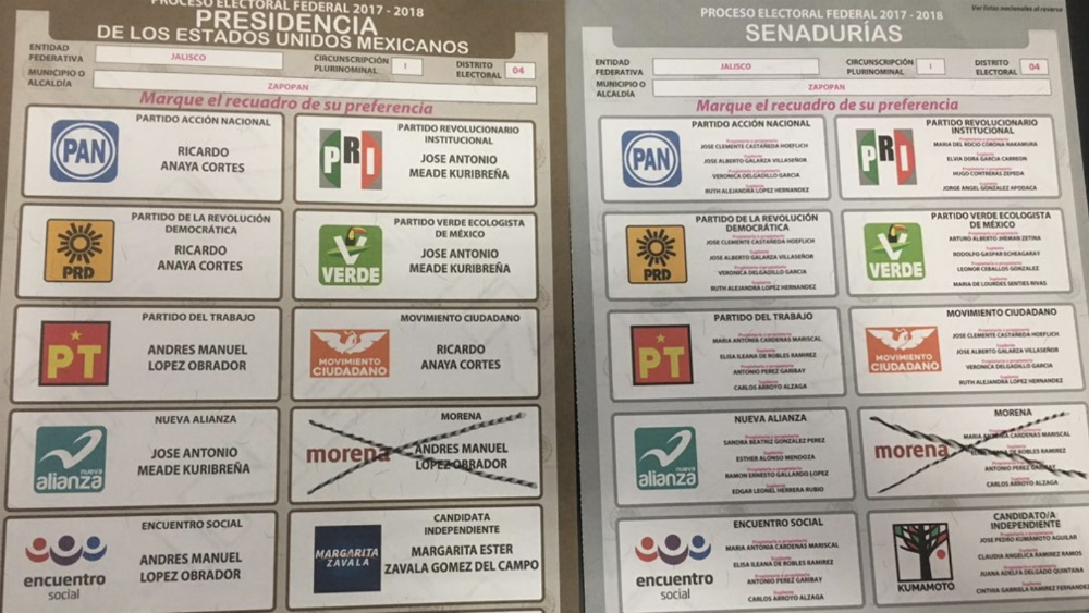 No es delito tomar foto a la boleta electoral