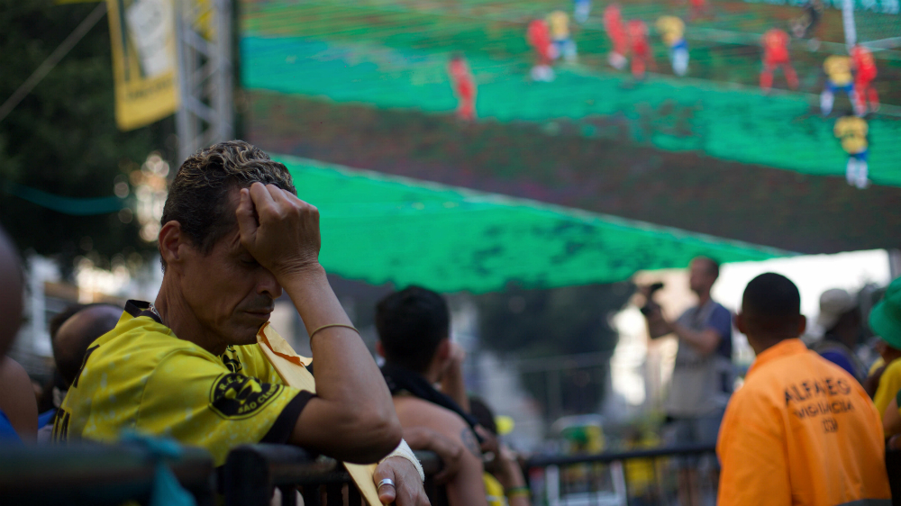 Decepción y enojo en Brasil por prematura eliminación del Mundial