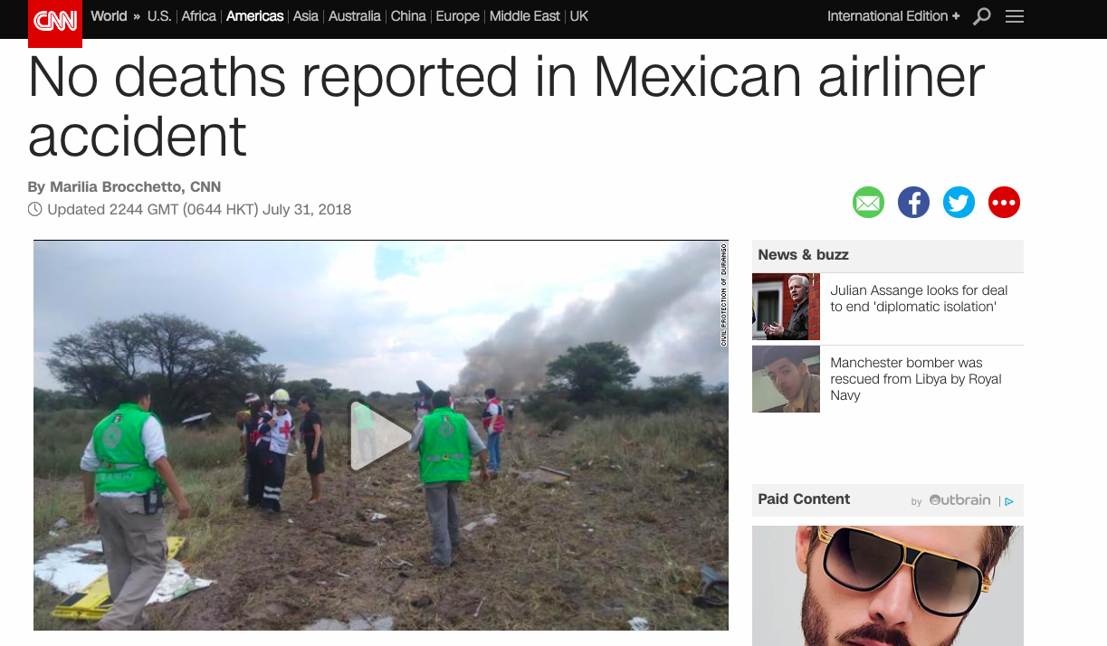 La reacción de los medios internacionales tras accidente aéreo en Durango - captura-de-pantalla-2018-07-31-a-las-175101