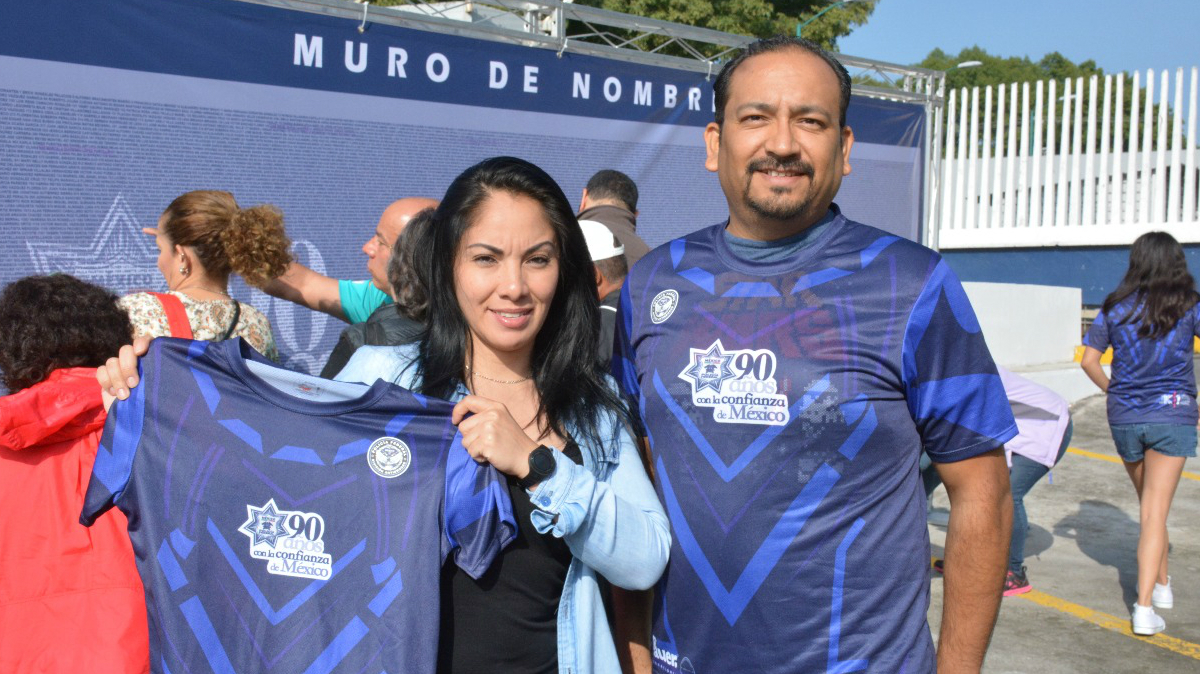 Policía Federal celebra con carrera 90 años de existencia