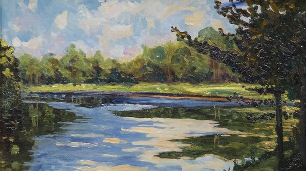 Venden pinturas realizadas por Winston Churchill - churchill-cuadros