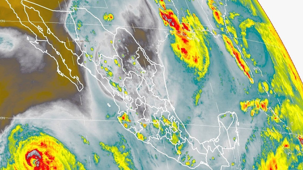 Prevén tormentas puntuales fuertes en todo el país