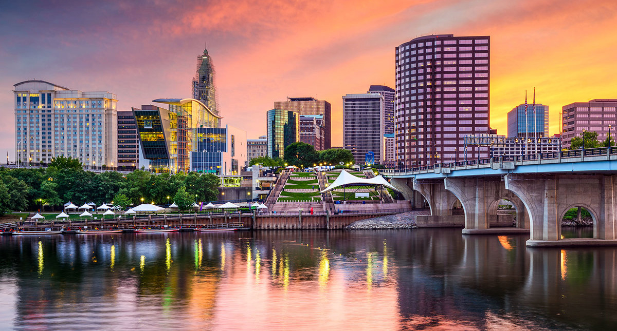 Los 10 estados con las rentas más caras en EE.UU. - conneticut-ciudad