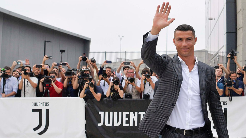 #Video Cristiano Ronaldo llega a Turín