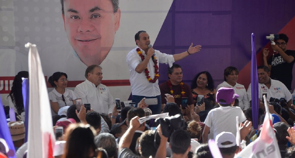 #Video Cuauhtémoc Blanco adelanta que ganó gubernatura de Morelos